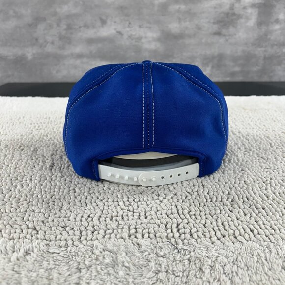 VINTAGE WORKWEAR MESH SNAPBACK TRUCKER HAT OSFA TWO TONE CALL BEFORE YOU DIG - Picture 4 of 7